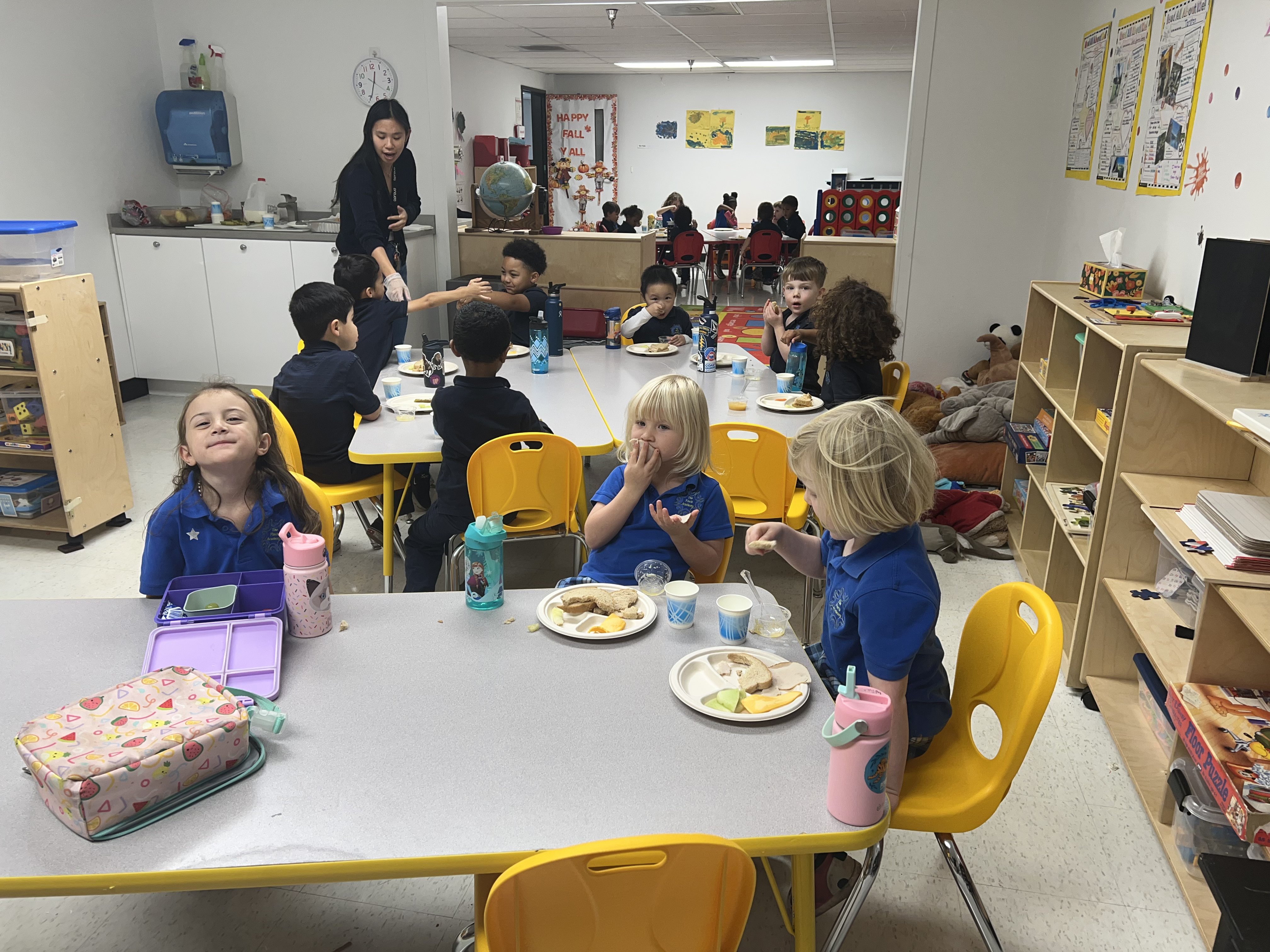 TFA students learning